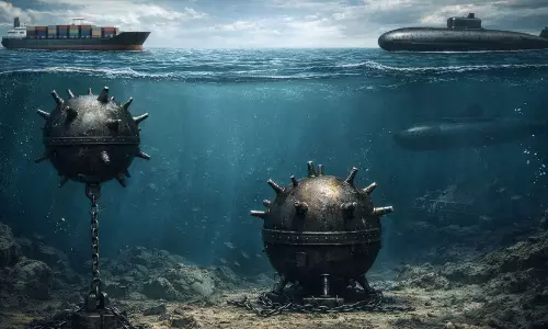 హర్మూజ్ లో సీమైన్స్ పెట్టి మరిచిపోయిన ఇరాన్.. నౌకలకు పెను ముప్పు