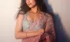 Bhagyashri Borse Stuns in Pastel Saree with Dreamy Elegant Photoshoot