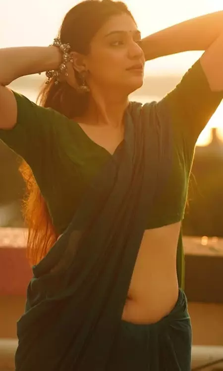 Aditi Gautam Shines in Golden Hour Elegance