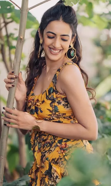 Niharika Konidelas Fresh Floral Style