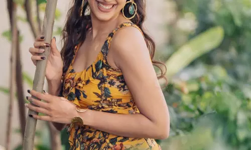 Niharika Konidelas Fresh Floral Style