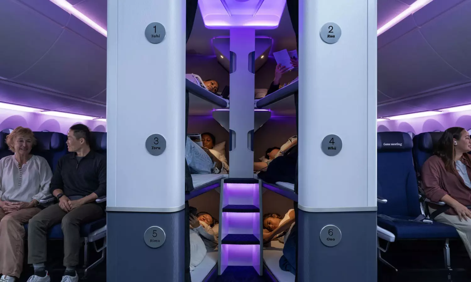 ఇక పడుకొని పోవచ్చు.. విమాన ప్రయాణాల బాధ తీరుతుంది.. ఇక పడుకొని పోవచ్చు.. విమాన ప్రయాణాల బాధ తీరుతుంది..