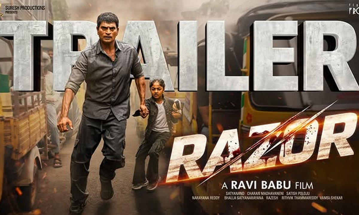 Razor Trailer: Ravi Babu's Most Brutal Avatar Yet Promises Dark Action Spectacle