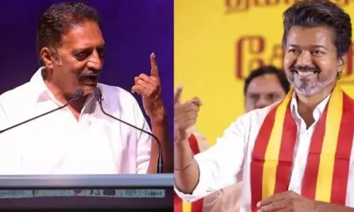 ద‌ళ‌ప‌తిని కించ‌ప‌రుస్తూ ప్ర‌కాష్ రాజ్ సెటైర్లు!