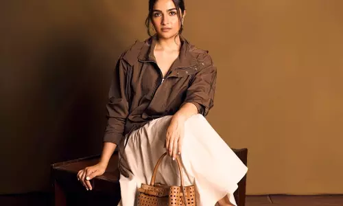 Rukmini Vasanth’s Chic Tod’s Event Look