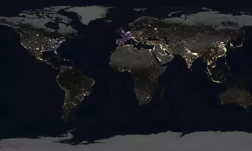 నాసా నైట్ మ్యాప్: అంతరిక్షం నుండి చూస్తే బీహార్ ఎందుకు అలా వెలిగిపోతోంది?