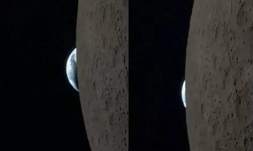 వైరల్ వీడియో.. భూమి అస్తమయం ఎప్పుడైనా విన్నారా..? ఇప్పుడు చూడండి..!