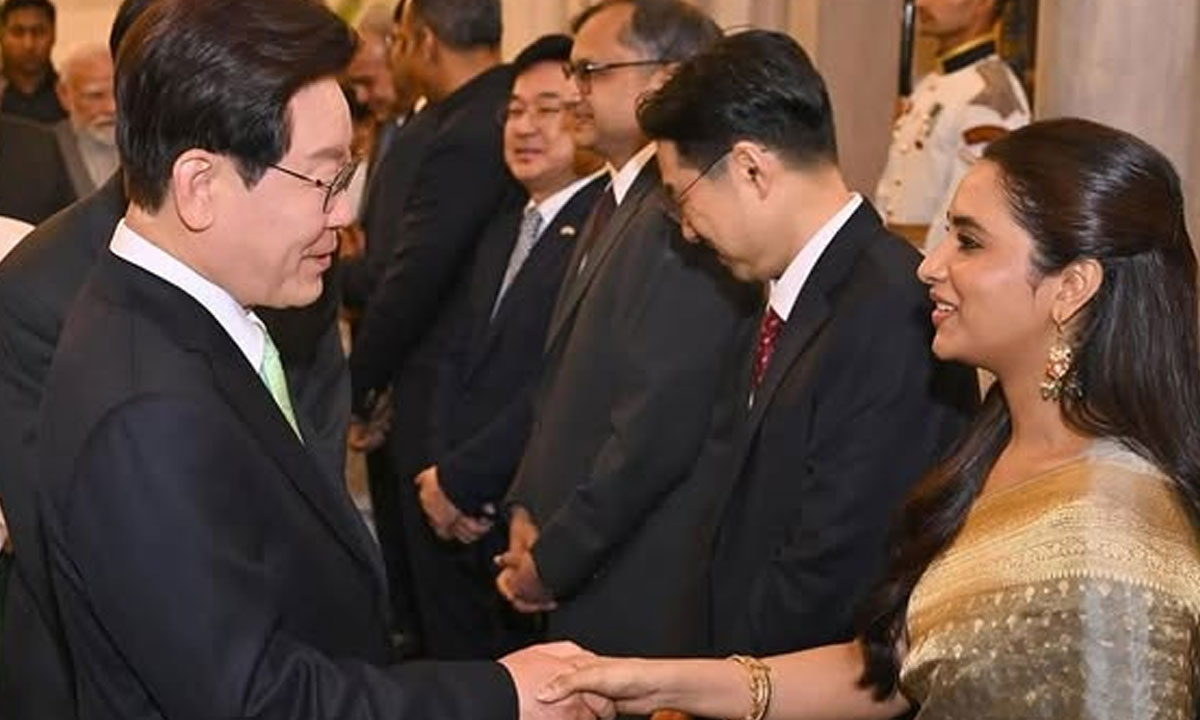 Priyanka Mohan's Rashtrapati Bhavan Moment Signals Growing Indo-Korean Cinema Bridge