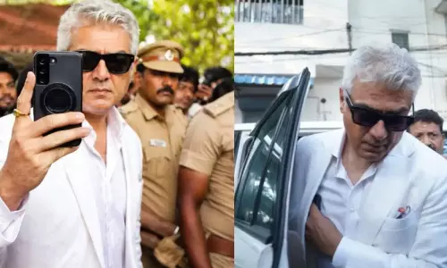 పోలింగ్ బూత్ వద్ద అజిత్ అసహనం.. సోషల్ మీడియాలో మంటలు రేపిన వీడియోలు!