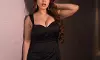 Black Magic: Neha Malik’s Sultry Photo Sets Internet Ablaze