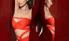 Diksha Singh Turns Up the Heat in Stunning Red Glam Look