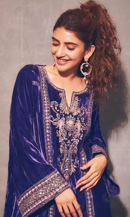 Sreeleela Stuns in Royal Blue Ethnic Elegance