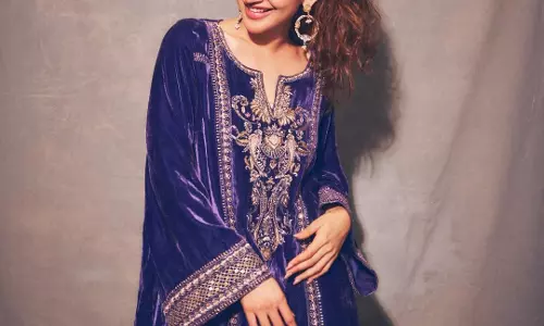 Sreeleela Stuns in Royal Blue Ethnic Elegance