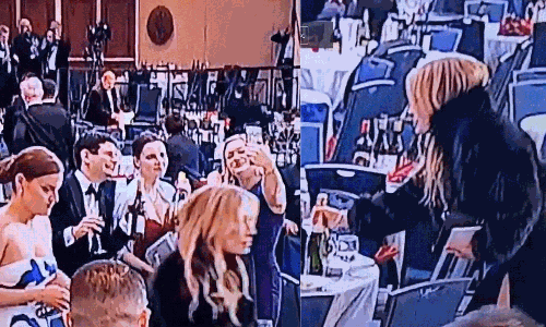 ట్రంప్ పై కాల్పులు జరిపితే తాపీగా మద్యం తాగిన లేడీ జర్నలిస్టులు