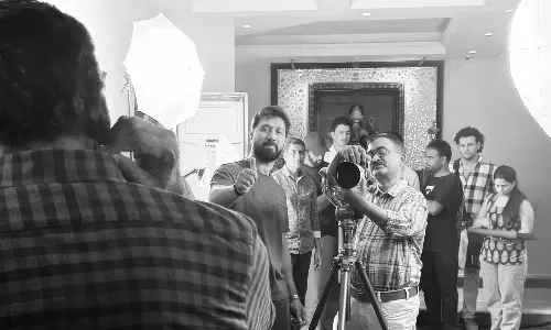 మెగా158 లుక్.. ఏదో గట్టిగానే ప్లాన్ చేస్తున్నారుగా..