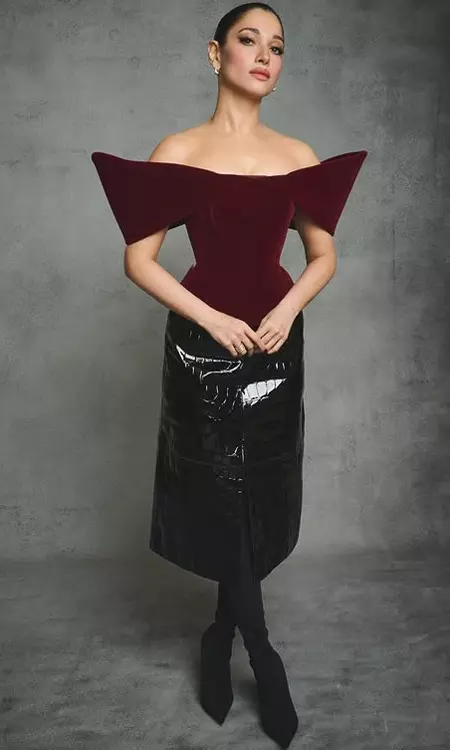 Tamannaah Bhatia Stuns in Bold and Elegant Couture