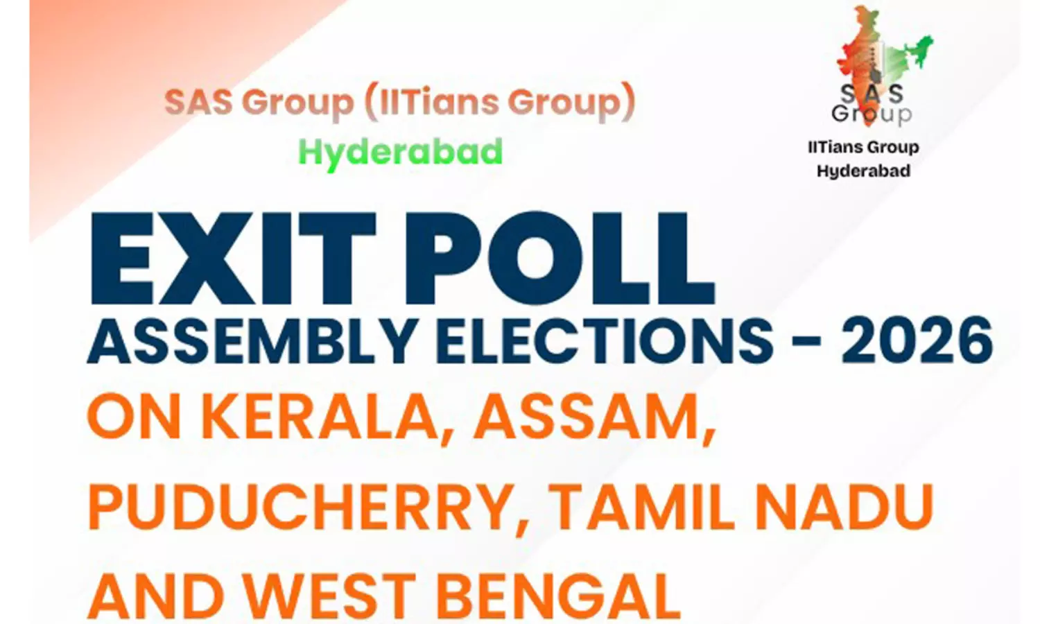 ఎస్ఏఎస్ గ్రూప్ ఎగ్జిట్ పోల్స్ 2026:  గెలుపు ఎవరిదంటే?