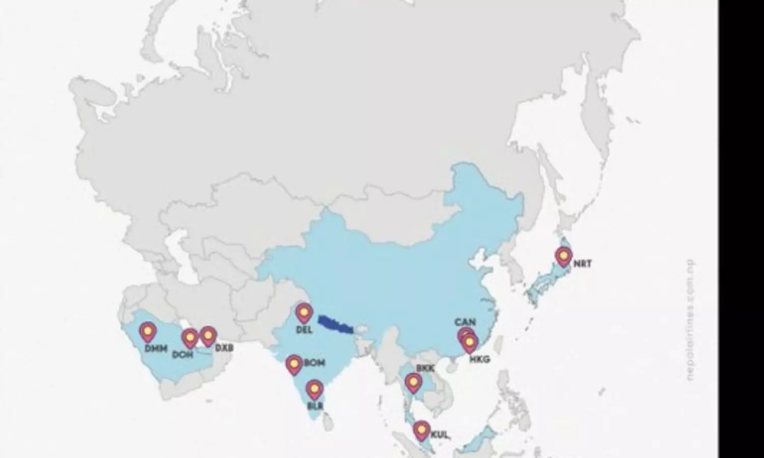 భారత భూభాగాలు పాక్ ఖాతాలోకి? నేపాల్ ఎయిర్ లైన్స్ మ్యాప్.. విషయం తెలుసుకొని క్షమాపణలు..