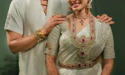 Bellamkonda Sreenivas-Kavya Reddy Wedding Pictures Win Hearts