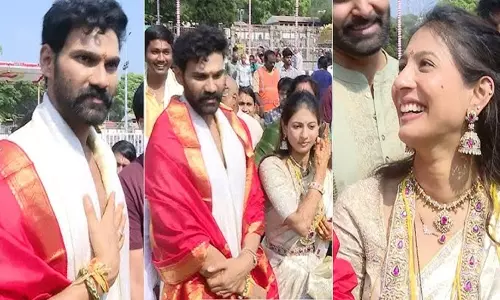 బెల్లంకొండ జంట.. ట్రేండింగ్ లో పెర్ఫెక్ట్ క్యూట్ కపుల్..
