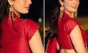 Sonali Kukreja Stuns in Red Lehenga with Timeless Festive Elegance