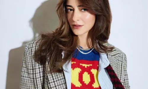 Ananya Panday Stuns in Superman-Inspired Clark Kent Core Fashion Look