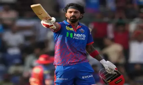 దిల్లీ విజయానికి రాహుల్ మెరుపులు.. కొత్త రికార్డుతో హైలైట్