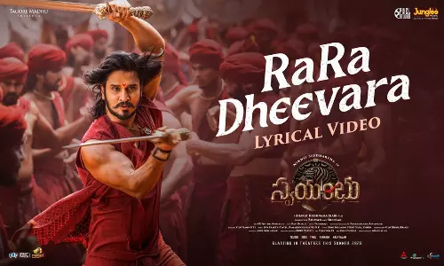 Ra Ra Dheevara Storms Playlists, Boosts Nikhil’s Swayambhu Hype