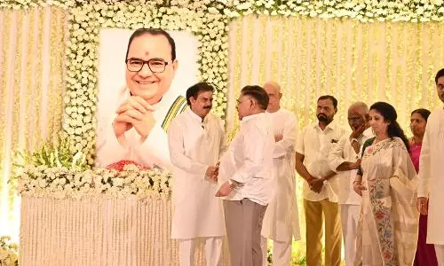 Nadendla Bhaskara Rao tenth-day memorial held in Hyderabad with grand tributes