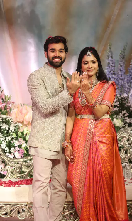 Bandla Ganesh’s Daughter Janani Gets Engaged in Grand Traditional Ceremony Set-3