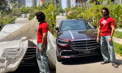 మ‌తి చెడే ఫీచ‌ర్ల‌తో బెంజ్ ఎస్‌.క్లాస్ ఈ హీరో సొంతం