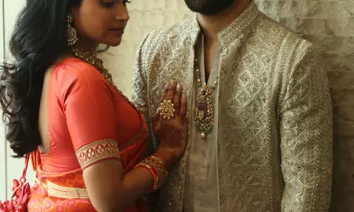 Bandla Ganesh’s Daughter Janani Gets Engaged in Grand Traditional Ceremony Set-2