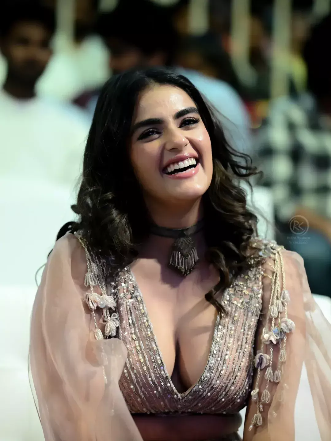 Kavya Thapar dazzles in blush pink lehenga: rising pan-indian star shines