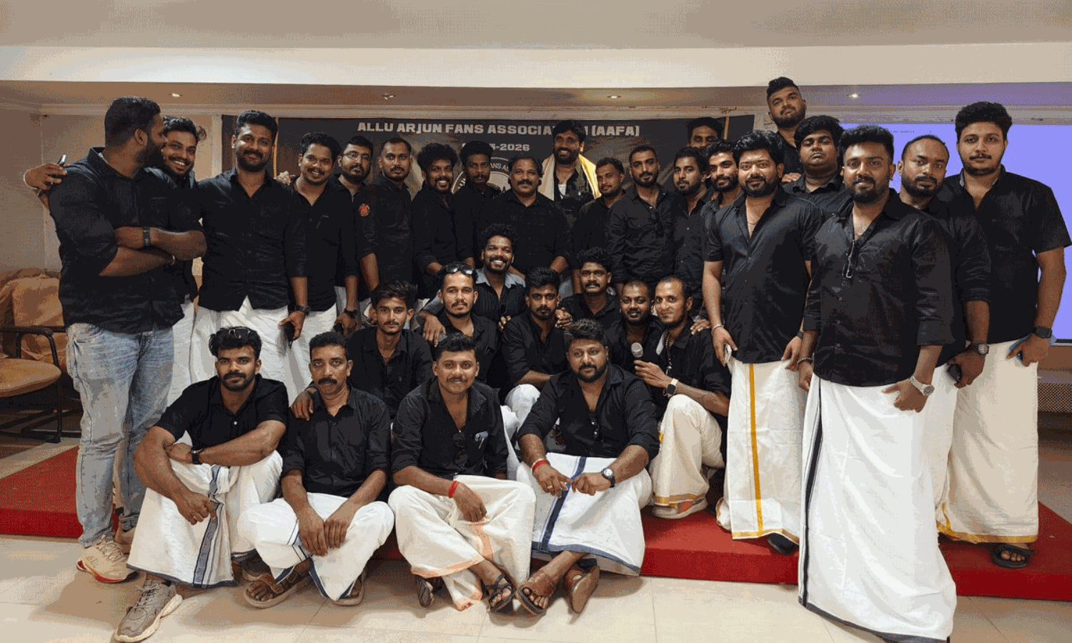 Allu Arjun Fans Unite at AAFA Meeting in Thiruvananthapuram