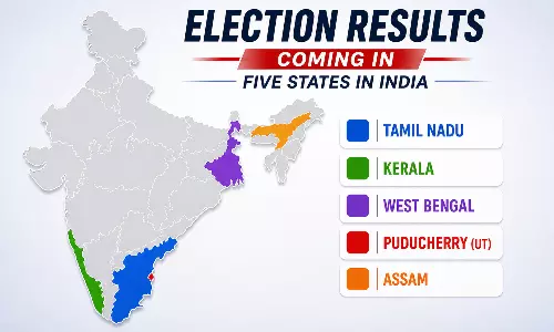 మినీ సంగ్రామం 2026: ఐదు రాష్ట్రాల ఫలితాల లైవ్ అప్‌డేట్స్!