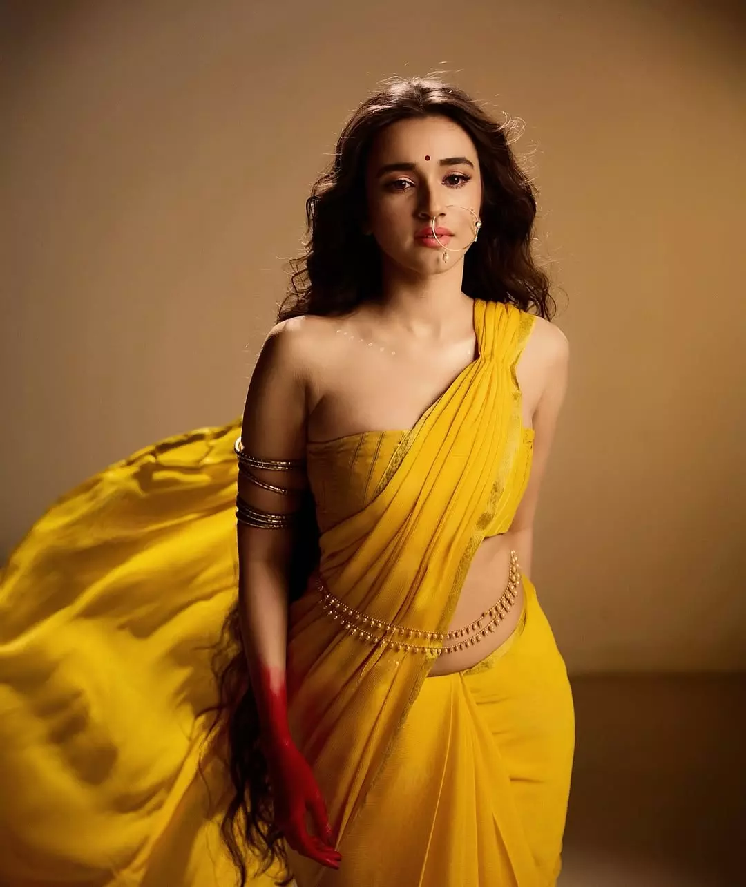 Soft Glam Magic: Nuveksha’s Stunning Yellow Moment Soft Glam Magic: Nuveksha’s Stunning Yellow Moment