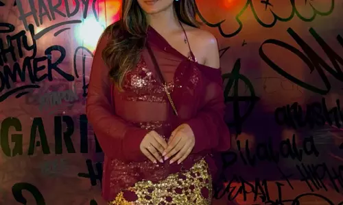 Tridha Choudhury Stuns in Glamorous After-Party Look