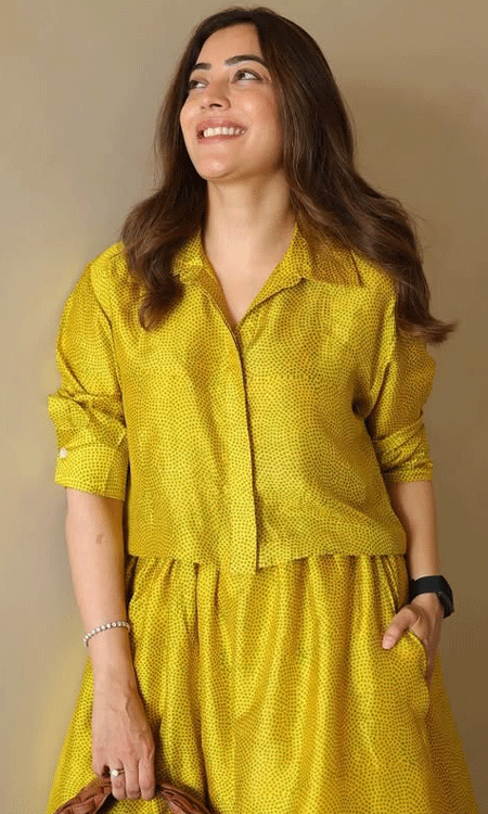Nisha Aggarwal Glows in Sunny Yellow Co-ord Set, Serves Perfect Summer Style