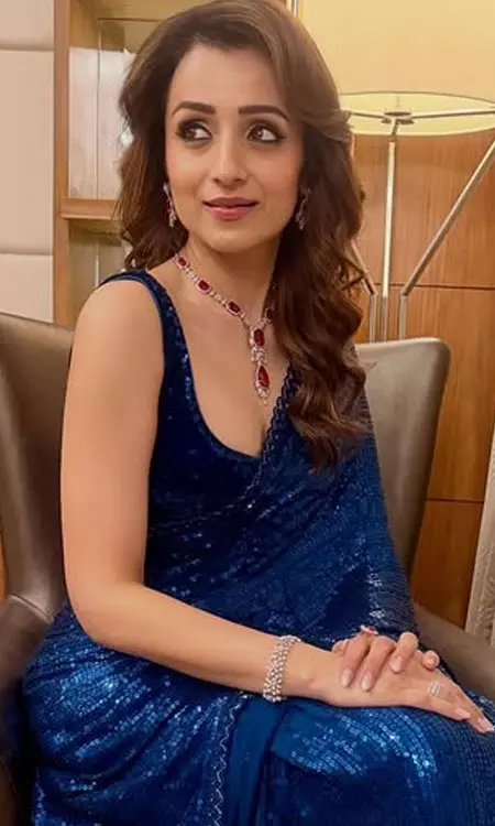 South Queen Trisha Redefines Timeless Ethnic Glam