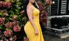 Nandini Rai Glows in Vibrant Yellow Saree Photoshoot