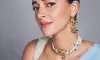 Ananya Panday Looks Dreamy In Blue Saree Ahead Of Chand Mera Dil Release