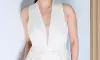 Pranitha Subhash Looks Elegant in Chic White Sleeveless Jumpsuit