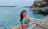 Pragya Jaiswal Turns Heads in Stunning Tropical Bikini Look