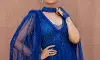 Sreemukhi Stuns In Royal Blue Glam Look