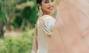 Nivetha Pethurajs Serene Glow: Timeless Elegance in Pastel Perfection