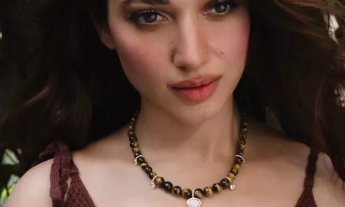 Tamannaah Bhatia Radiates Elegance in Stunning Tiger’s Eye Jewelry Photoshoot