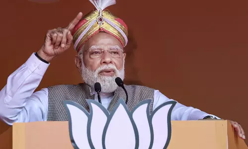 బీజేపీ సునామీకి తిరుగులేదు: మోడీ