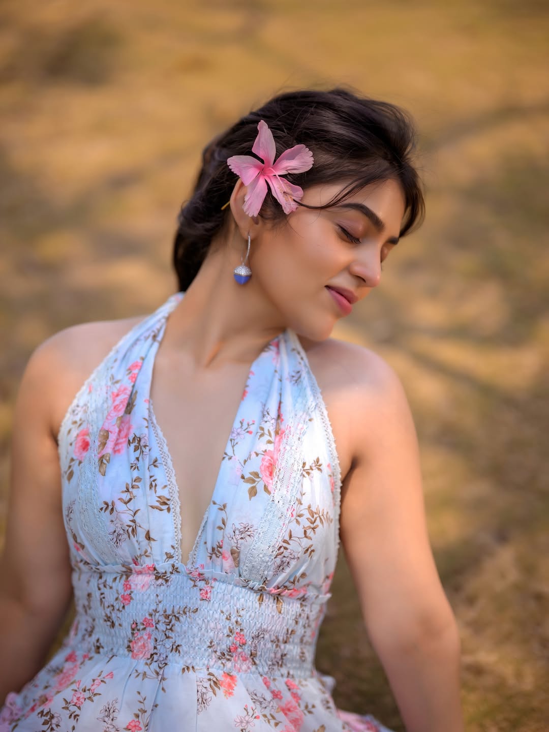 Bandhavi Sridhar Captures Innocence And Grace In Serene Hillside Pictures