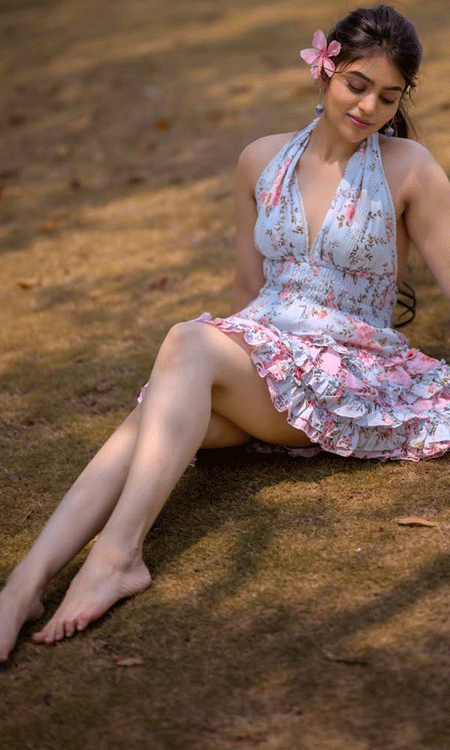 Bandhavi Sridhar Captures Innocence And Grace In Serene Hillside Pictures