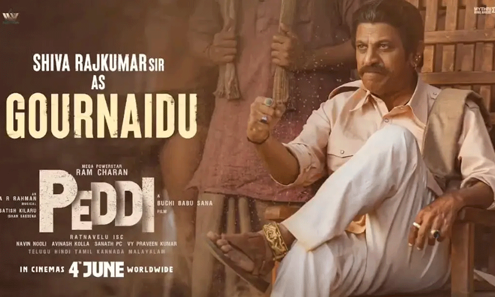 Gaur Naidu Arrives in PEDDI; Teaser Gets All Attention